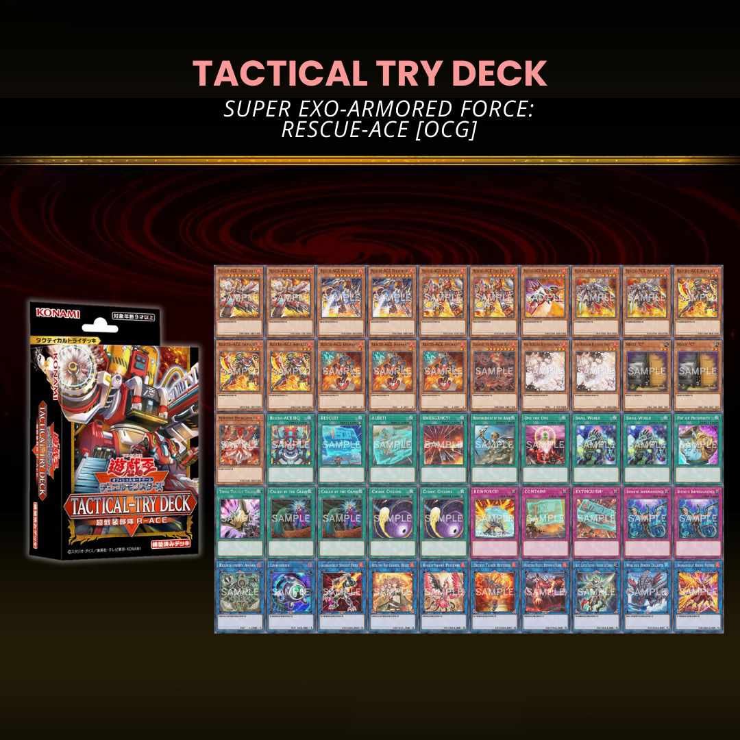 Tactical-Try Deck : RESCUE-ACE - Imagen 2