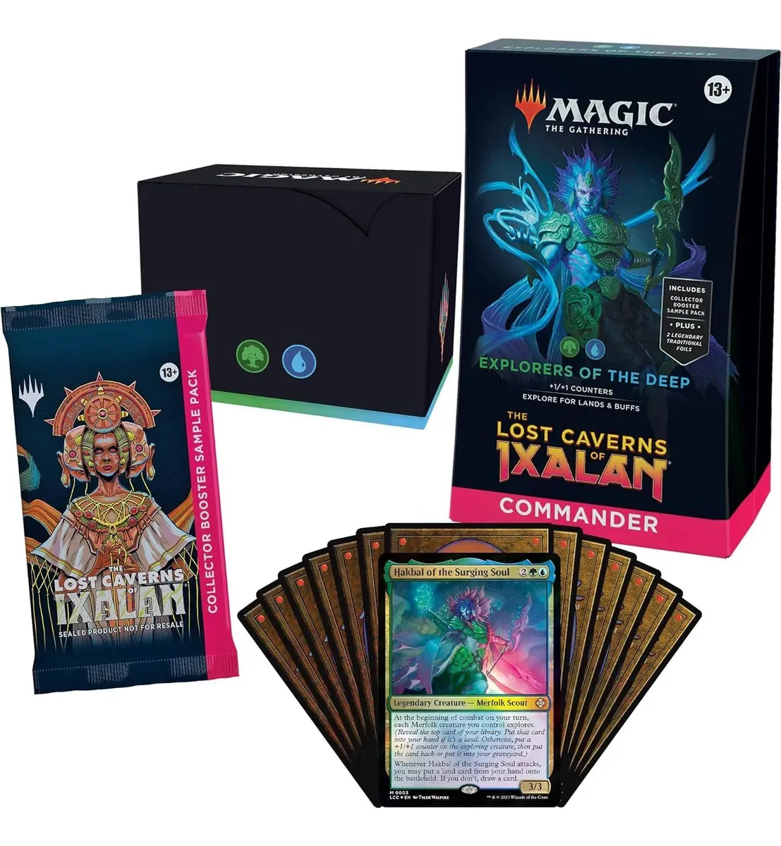 Lost Caverns of Ixalan Commander Deck: Explorers of the Deep - Imagen 2
