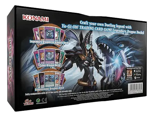 Yugioh Legendary Dragon Decks Box - Imagen 2