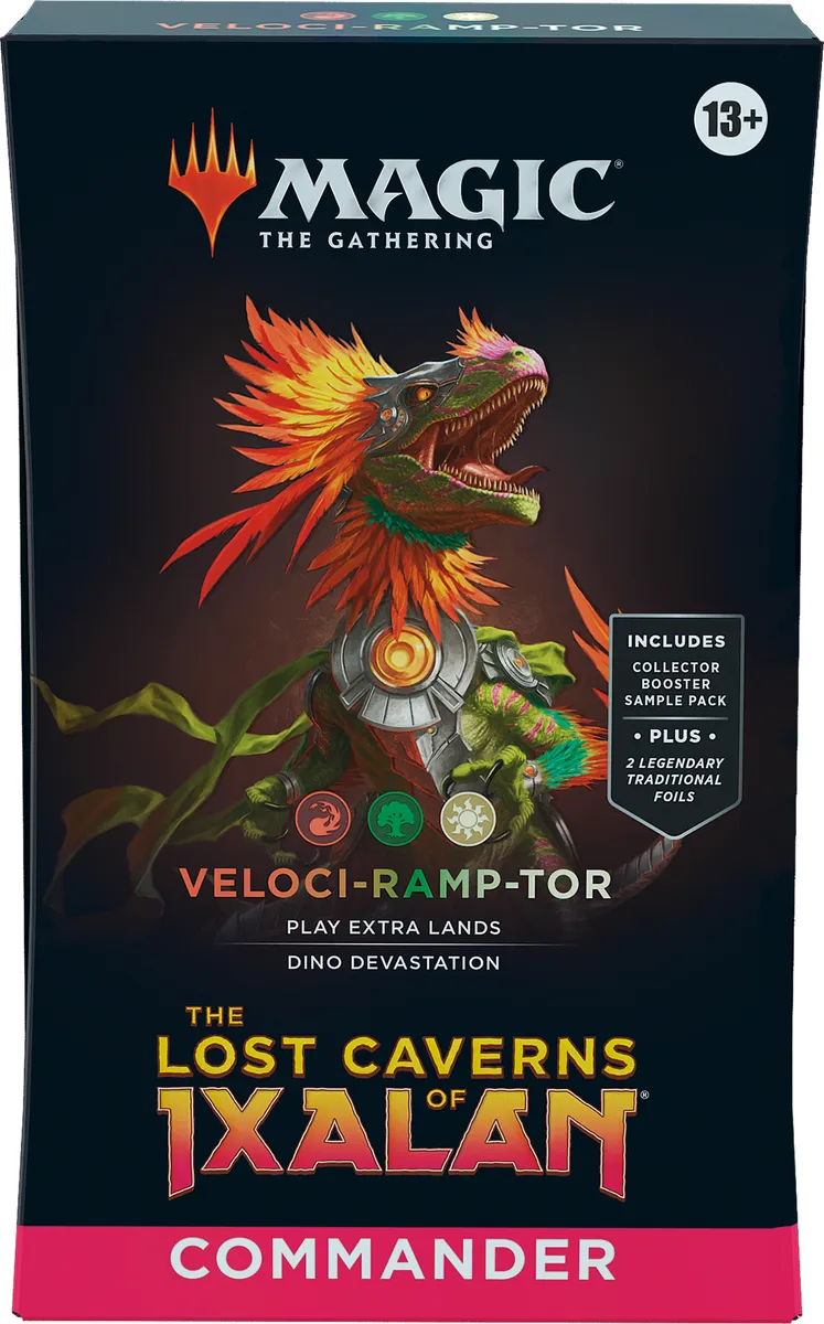 Lost Caverns of Ixalan Commander Deck: Veloci-ramp-tor