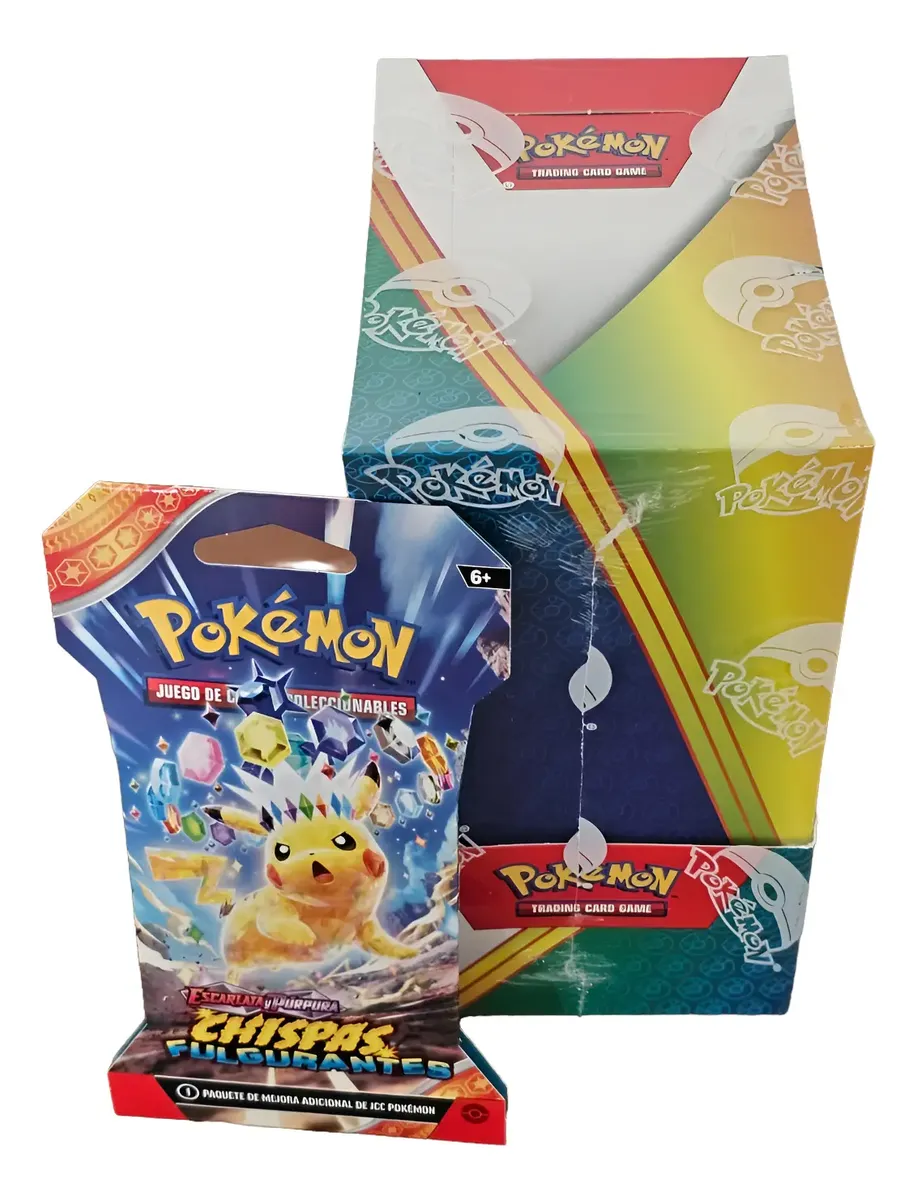 Scarlet and Violet Surging Sparks - Sleeved Booster Display ESPAÑOL