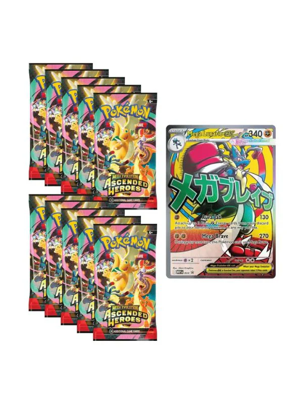 Mega Evolution Ascended Heroes - Poster Collection Mega Lucario - Imagen 2