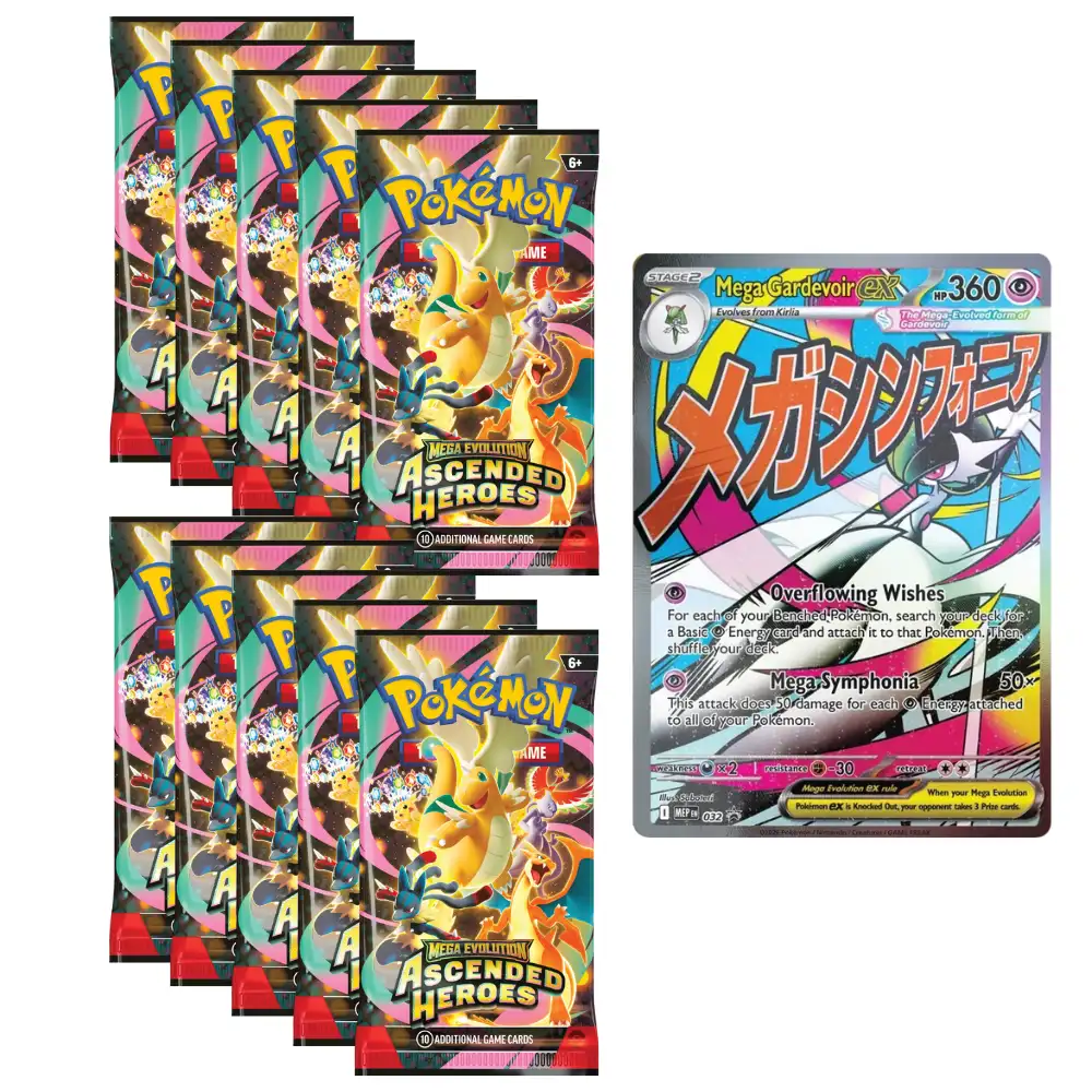 Mega Evolution Ascended Heroes - Poster Collection Mega Gardevoir - Imagen 2