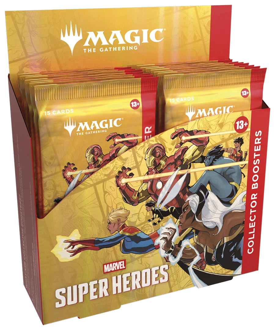 Marvel Super Heroes Collector's Booster Display