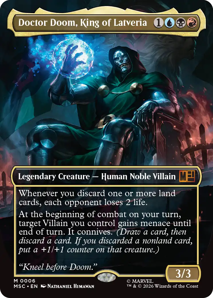 Marvel Super Heroes Commander Deck - Doom Prevails - Imagen 2