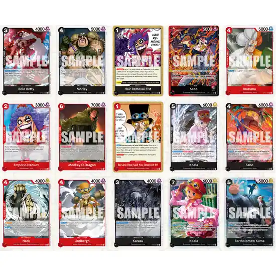 Starter Deck ST #35 Red Black Sabo - Imagen 2